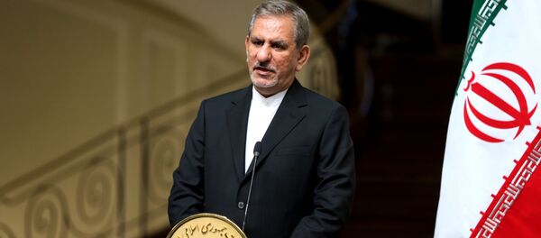 جهانگیری: تحریم های آمریکا علیه ایران، به گسترش تروریسم دامن می زند - اسپوتنیک ایران  