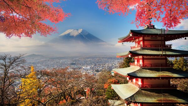 Вид на гору Фудзи в Японии - اسپوتنیک ایران  