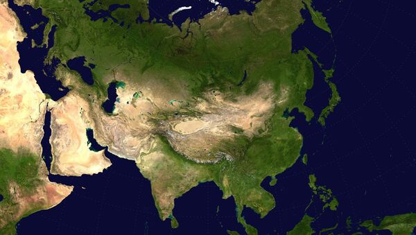 Снимок Евразии из космоса - اسپوتنیک ایران  