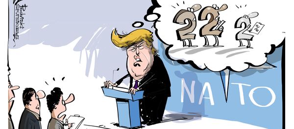 Трамп призвал членов НАТО платить по счетам Трамп призвал членов НАТО платить по счетам - اسپوتنیک ایران