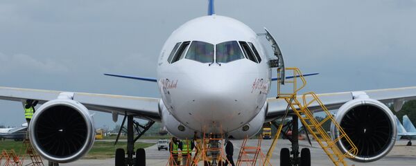 فیلم پرواز ام اس-21 جدیدترین هواپیمای مسافربری روسی+ویدیو  - اسپوتنیک ایران  