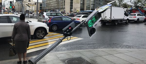 طوفان شدید در مسکو طوفان شدید در مسکو - اسپوتنیک ایران