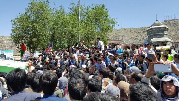 تظاهرات  توتاپ کابل - اسپوتنیک ایران  