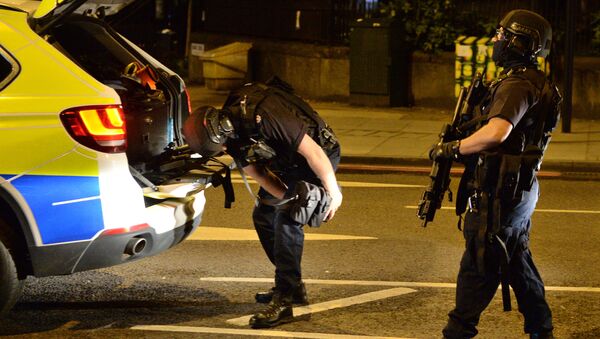 Полиция на месте теракта на Лондонском мосту в Лондоне - اسپوتنیک ایران  