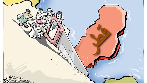 قطع روابط کشورهای عربی با قطر - اسپوتنیک ایران  