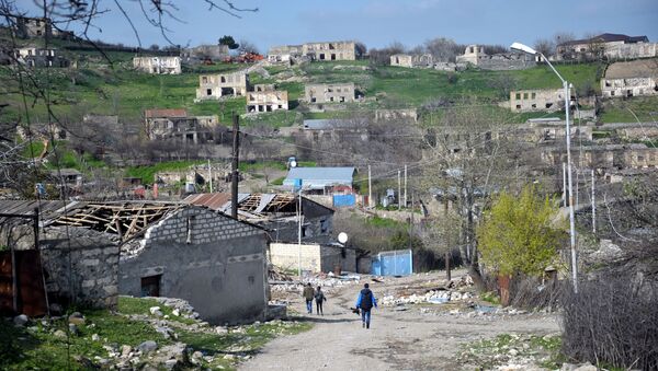 Пограничное село Талиш Мартакертского района Нагорного Карабаха - اسپوتنیک ایران  