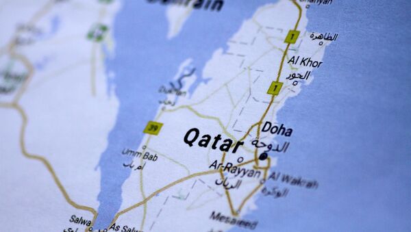 خريطة قطر - اسپوتنیک ایران  