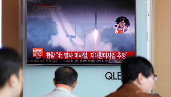 Новость о запуске северокорейских противокорабельных ракет на вокзале в Сеуле - اسپوتنیک ایران  