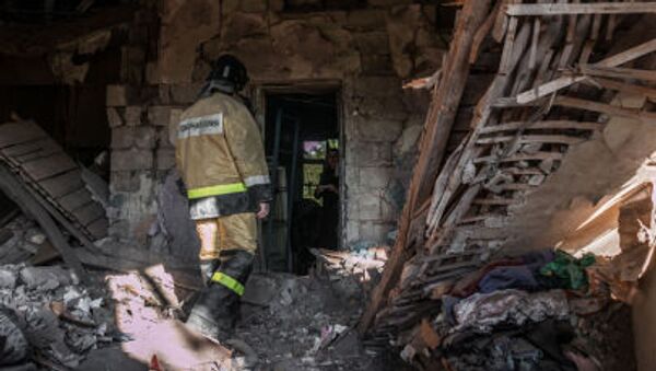 پیامدهای آتشباری شبانه به سوی شهر دونتسک - اسپوتنیک ایران  