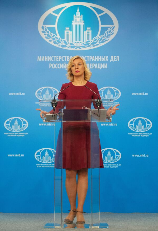 ماریا زاخارووا سخنگوی رسمی وزارت امور خارجه روسیه - اسپوتنیک ایران  