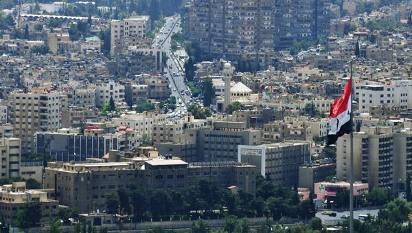 گروه های مسلح نمایشگاه دمشق را گلوله باران کردند. - اسپوتنیک ایران  