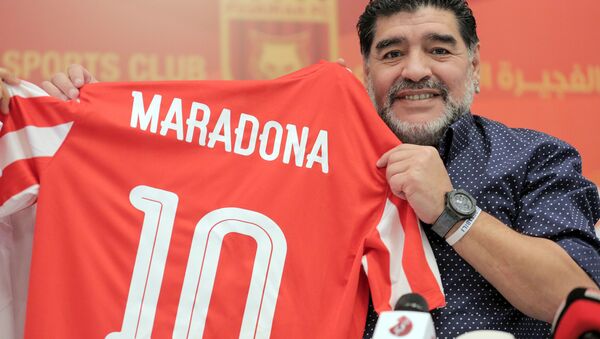 دیگو مارادونا یکی از بهترین فوتبالیست های جهان - اسپوتنیک ایران  
