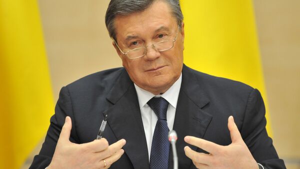 Пресс-конференция Виктора Януковича в Ростове-на-Дону - اسپوتنیک ایران  