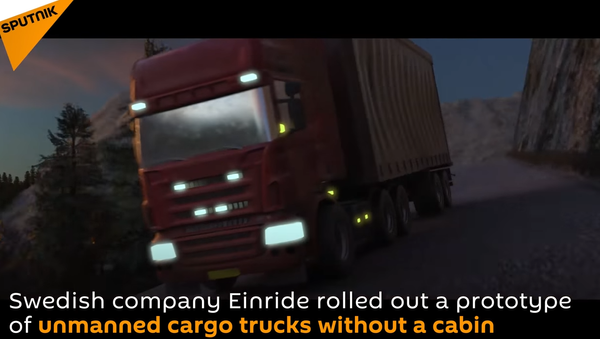 Sweden's Unmanned Cargo Trucks - اسپوتنیک ایران  