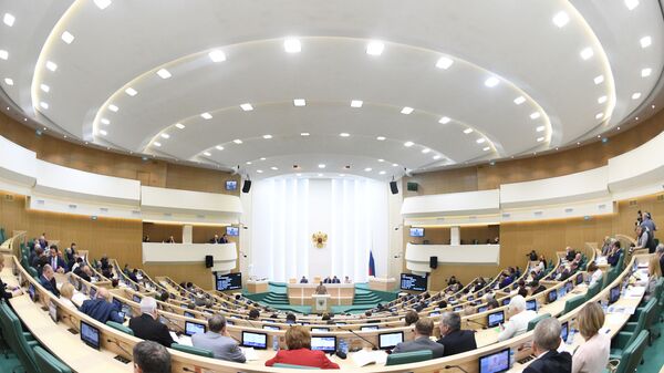 Заседание Совета Федерации РФ - اسپوتنیک ایران  