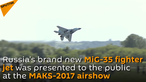 قدرت نمایی جنگنده Mig-35 روسیه + ویدئو - اسپوتنیک ایران  
