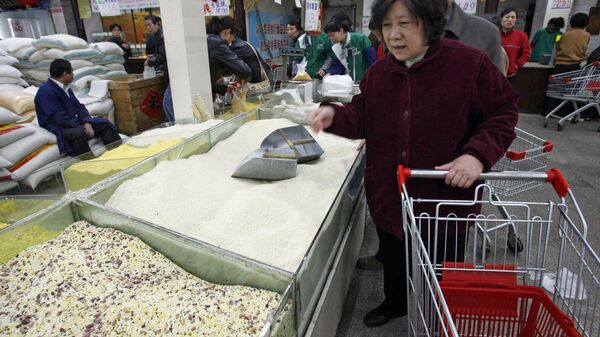 فروش برنج جعلی  در چین - اسپوتنیک ایران  