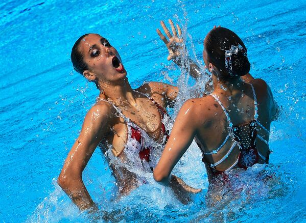 شناگران اتریش در هفدهمین مسابقات جهانی ورزش های آبی در بوداپست - اسپوتنیک ایران  