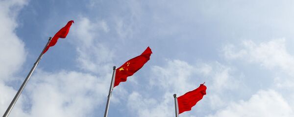 Китайский флаг и облака Китайский флаг и облака - اسپوتنیک ایران