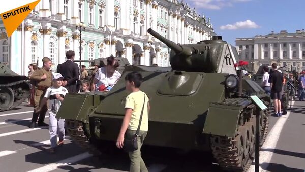 مانور تانک های شوروی در جنگ جهانی دوم + فیلم - اسپوتنیک ایران  