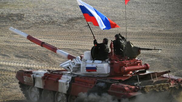روسیه در مسابقات ارتش های 2022  قراردادهای چند میلیون دلاری امضا کرد  - اسپوتنیک ایران  