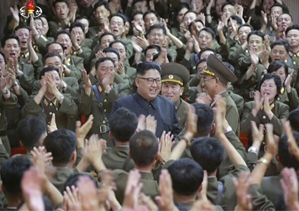 کیم جونگ اون رهبر کره شمالی در پیونگ یانگ - اسپوتنیک ایران  