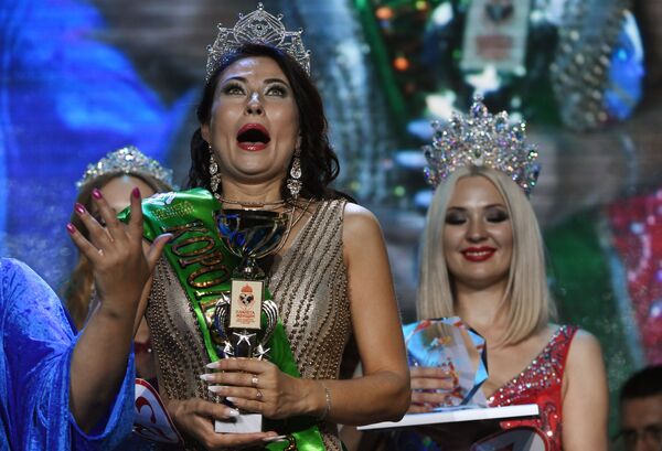 ورا واسيليتسووا، شرکت کننده از شهر ايرکوستسک در فینال مسابقه دختر شایسته روسیه 2017 - اسپوتنیک ایران  