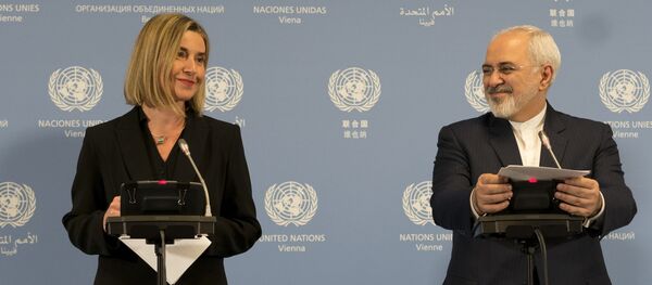 بیانیه جدید ظریف و موگرینی پس از خروج آمریکا از برجام - اسپوتنیک ایران  