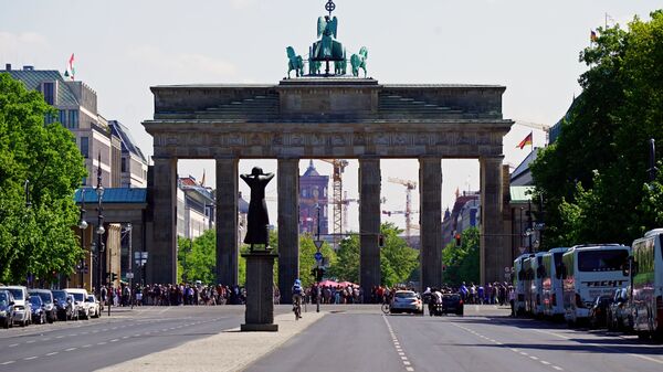 Вид на Бранденбургские ворота в Берлине - اسپوتنیک ایران  