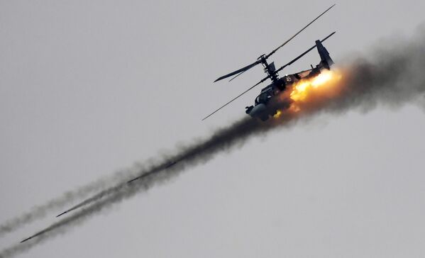هلیکوپتر کا – 25 در رزمایش مشترک روسیه و بلاروس زاپاد 2017 - اسپوتنیک ایران  