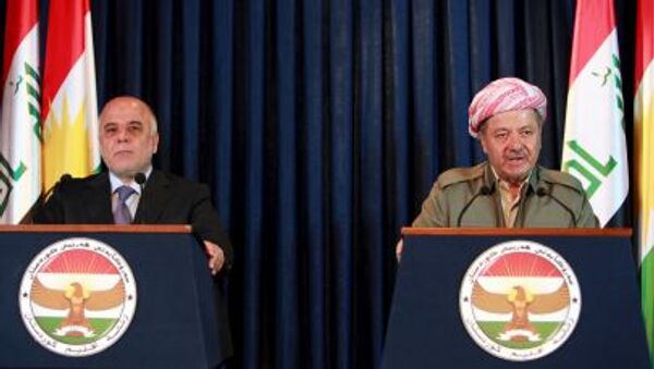 اعلام آمادگی رئیس اقلیم کردستان عراق با بغداد - اسپوتنیک ایران  