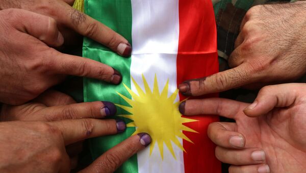 توافق رهبر کردستان و نخست وزیر عراق برای لغو تحریمها - اسپوتنیک ایران  