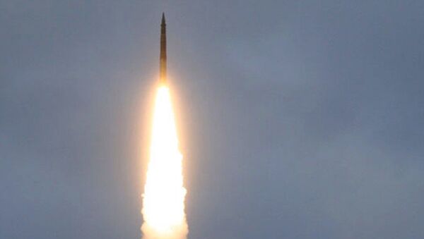 Испытательный пуск межконтинентальной баллистической ракеты Тополь - اسپوتنیک ایران  