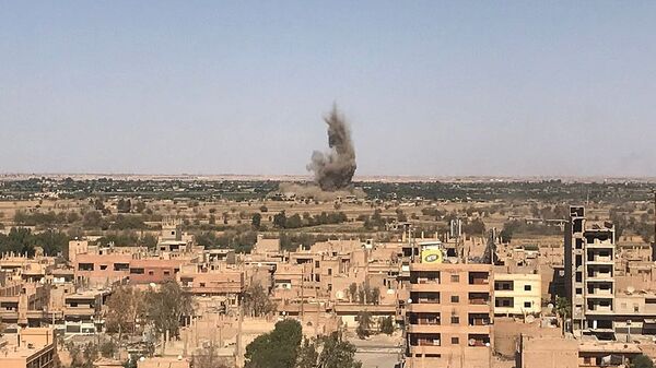 کشته شدن 20 غیرنظامی در اثر حملات هوایی ائتلاف آمریکایی در سوریه - اسپوتنیک ایران  