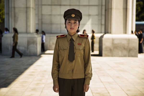 پرتره دختری از کره شمالی در کتاب اطلس زیبایی - اسپوتنیک ایران  