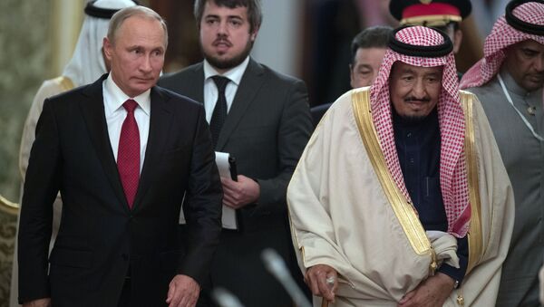 اتمام مذاکره ولادیمیر پوتین و پادشاه عربستان سعودی در ریاض  - اسپوتنیک ایران  