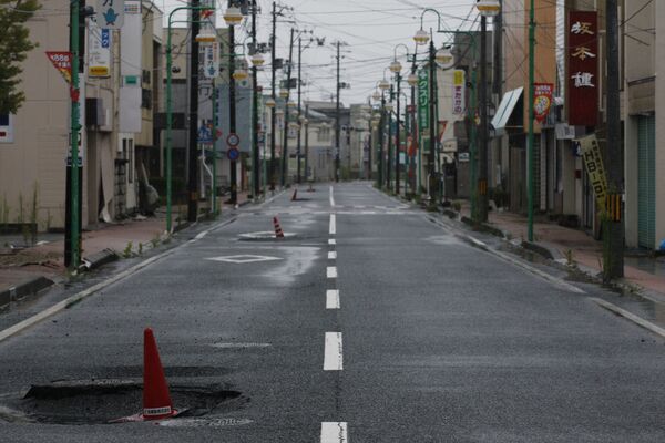 خیابان اصلی روستای خالی از سکنه تومیوکا پس از حادثه هیروشیما در ژاپن - اسپوتنیک ایران  