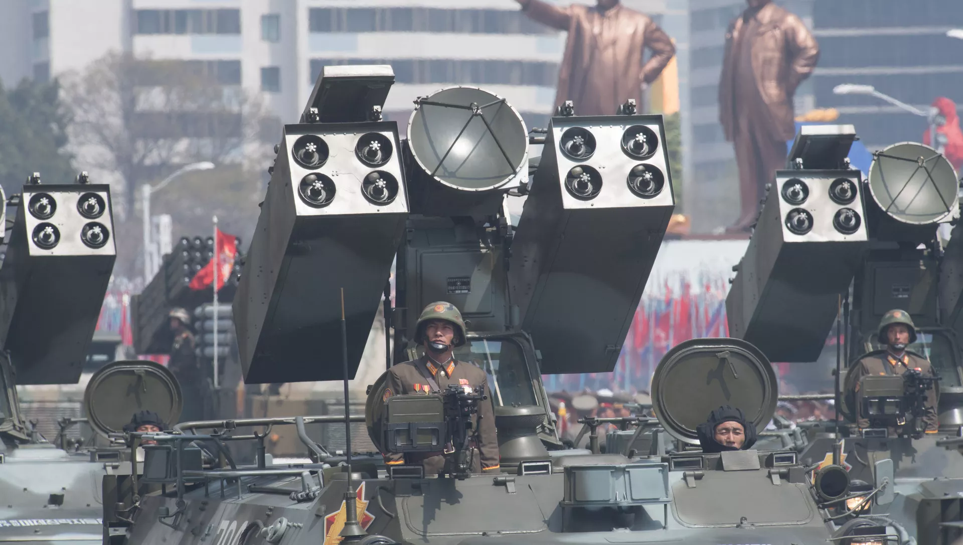 شلیک مستقیم موشک از واگن قطار در کره شمالی 