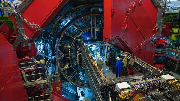 Детектор ALICE на Большом адронном коллайдере в ЦЕРН - اسپوتنیک ایران  