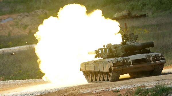 آزمایش تانک روسی تی 80 در آمریکا + فیلم  - اسپوتنیک ایران  