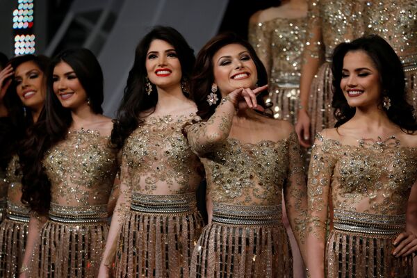 شرکت کنندگان در مسابقه ملکه زیبایی در ونزوئلا - اسپوتنیک ایران  