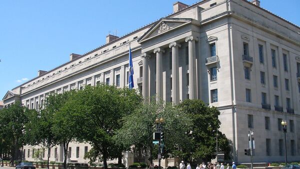 Штаб-квартира Министерства Юстиции США в Вашингтоне  - اسپوتنیک ایران  
