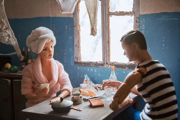 عروسک باربی و دوست پسرش در خانه های دوران شوروی - اسپوتنیک ایران  