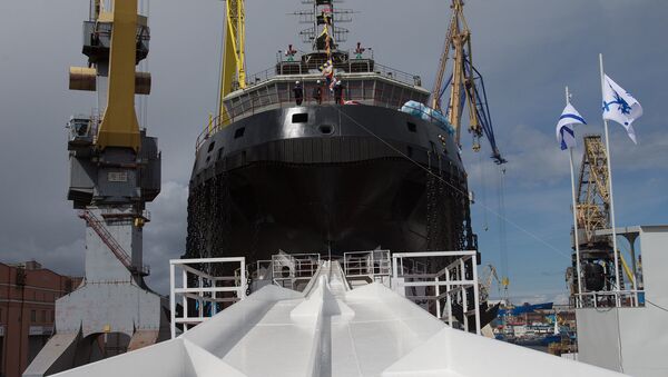 کشتی یخ شکن جدید نیروی دریایی روسیه  - اسپوتنیک ایران  