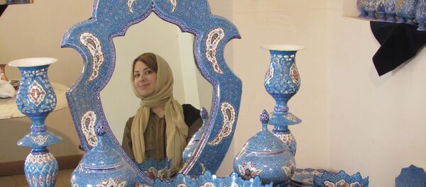 نمایشگاه صنایع دستی ایران در جام جهانی 2018 روسیه نمایشگاه صنایع دستی ایران در جام جهانی 2018 روسیه - اسپوتنیک ایران