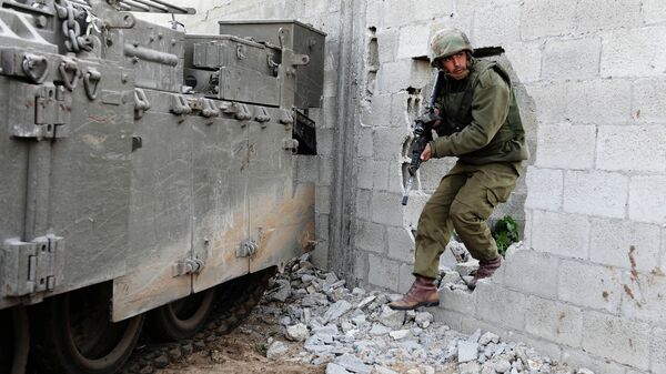 نظامیان اسرائیلی در نوار غزه - اسپوتنیک ایران  