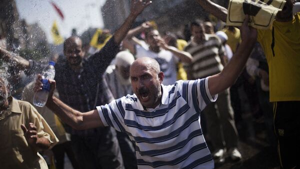 Сторонники Братьев-мусульман на протесте в Египте - اسپوتنیک ایران  