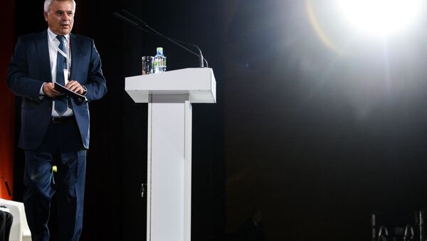 Президент ОАО Лукойл Вагит Алекперов на XXI Мировом нефтяном конгрессе - اسپوتنیک ایران  