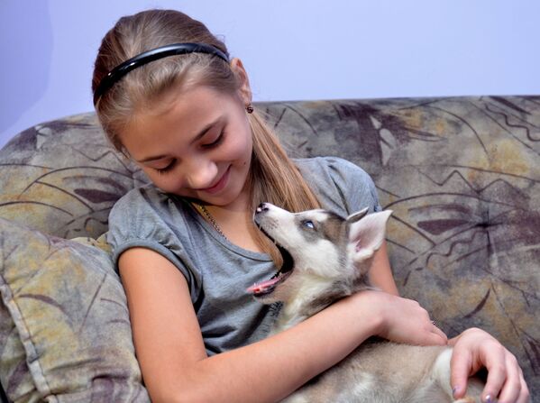 سگ کوچک هدیه پوتین به اولگا - اسپوتنیک ایران  