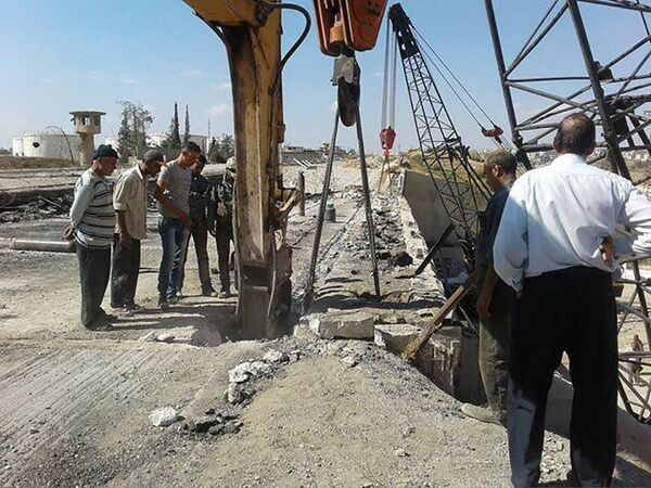 سوریه در حال تعمیر جاده ها - اسپوتنیک ایران  